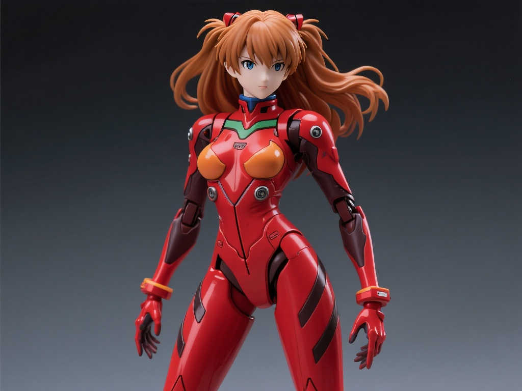 《新·福音战士剧场版》明日香·兰格雷战斗装甲精致模型 《新·福音战士剧场版》明日香·兰格雷战斗装甲精致模型