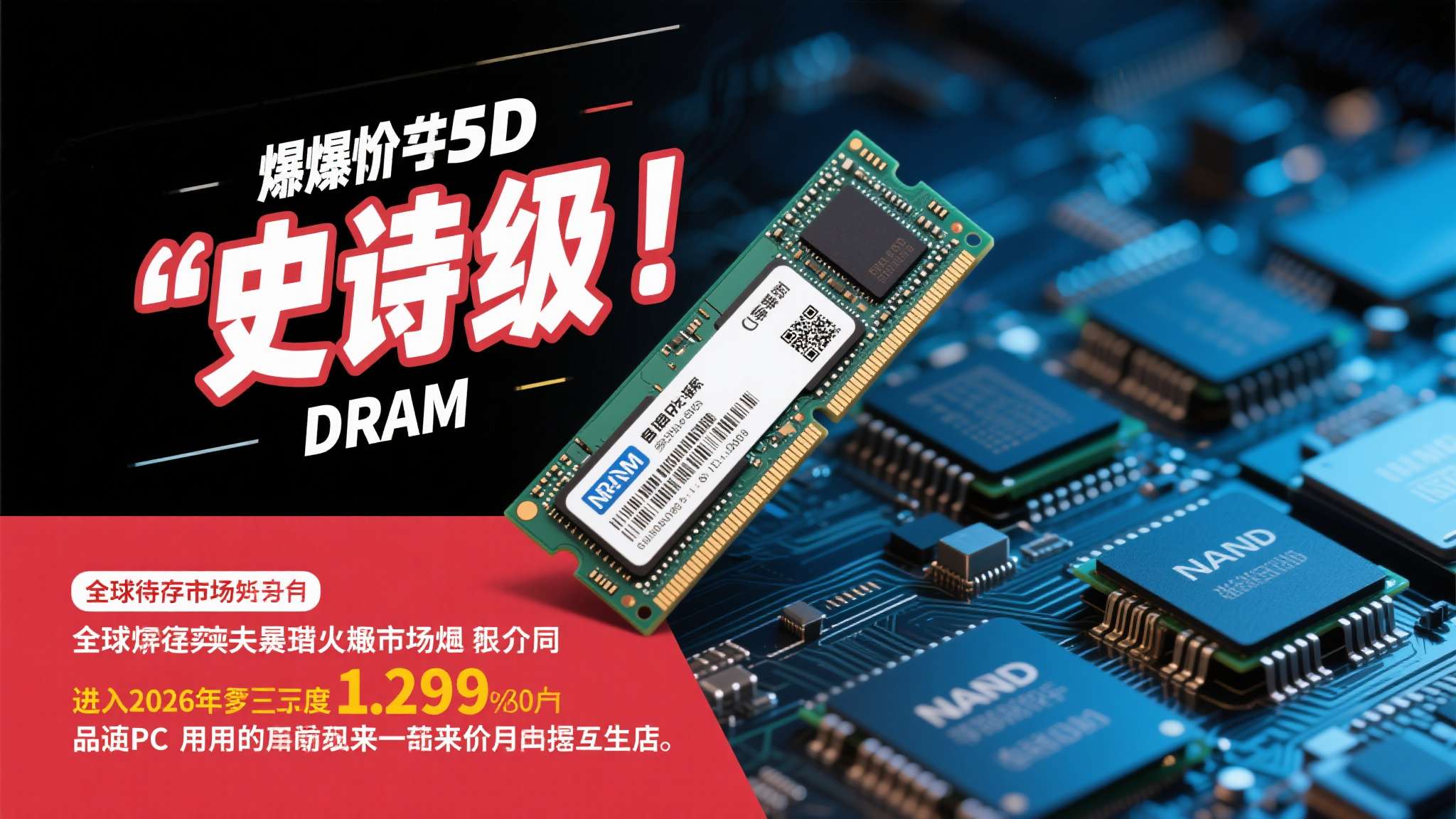 刚换完电脑没多久，内存和固态硬盘的价格又开始悄悄爬升——这不是段子，而是正在发生