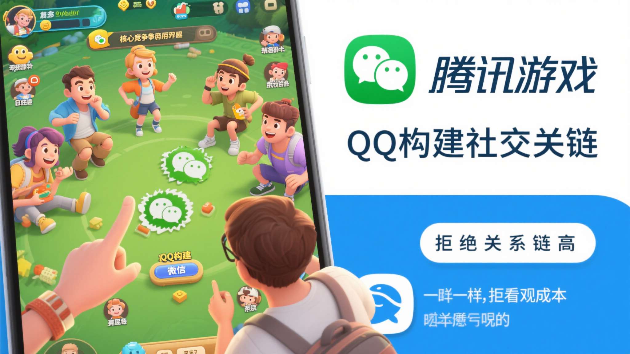 steam有一款往上登顶的游戏叫什么 很多人低估了腾讯游戏最核心的竞争壁垒——微信与QQ构建的社交关系链。当你的好友都